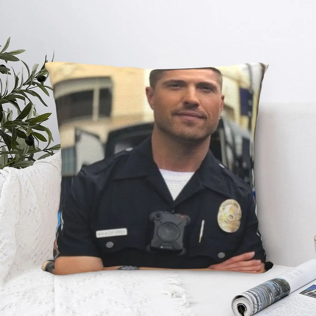 Tim Bradford, The Rookie Pillow Case Pillow Cover Kawaii Pillow Case Pillow Covers Pillow Case With Zip