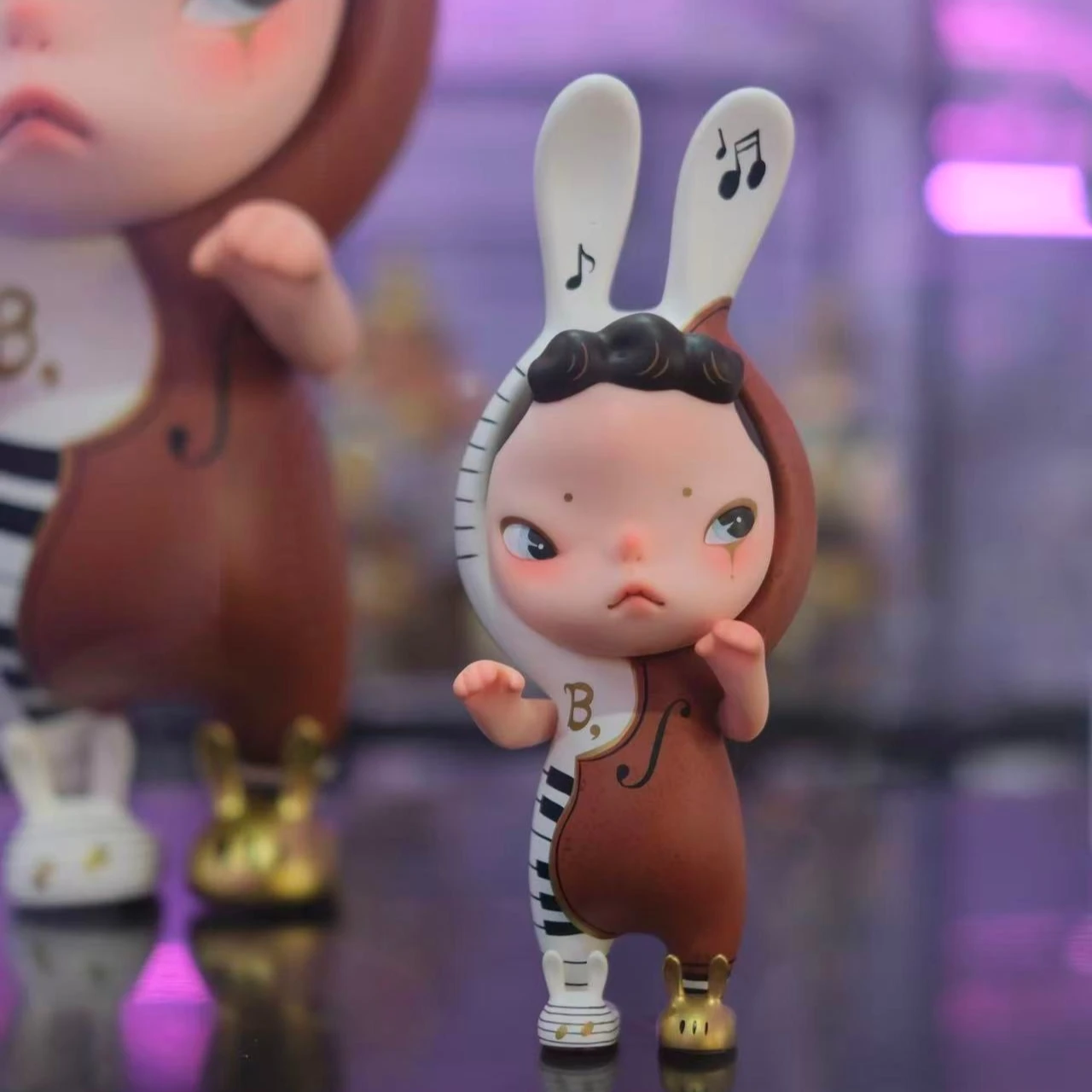 Pineapple Sooya Meranti My Favorite Color Figure Toy BAN Cat Fashion OOTD Kawaii Curly Hair Kitty Designer Art Collection Doll