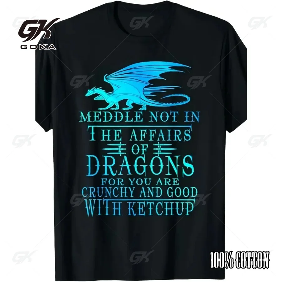 Funny Dragon Quote T-Shirt 