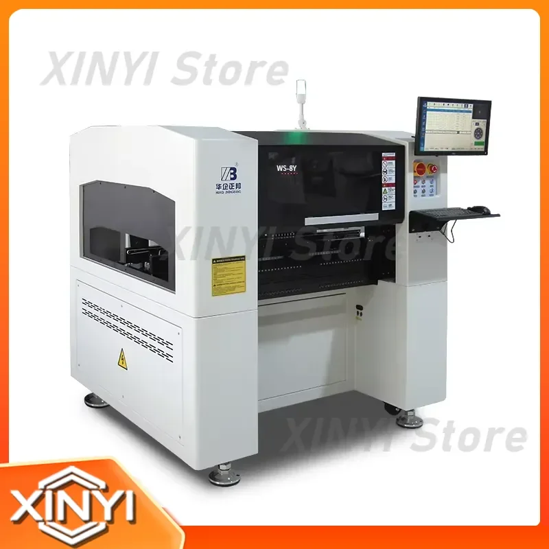 WS-8Y 8 Head Machine Fully Automatic Pick and Place Machine Smd Assembly Chip Mounter Smt Production Led Pick and Place