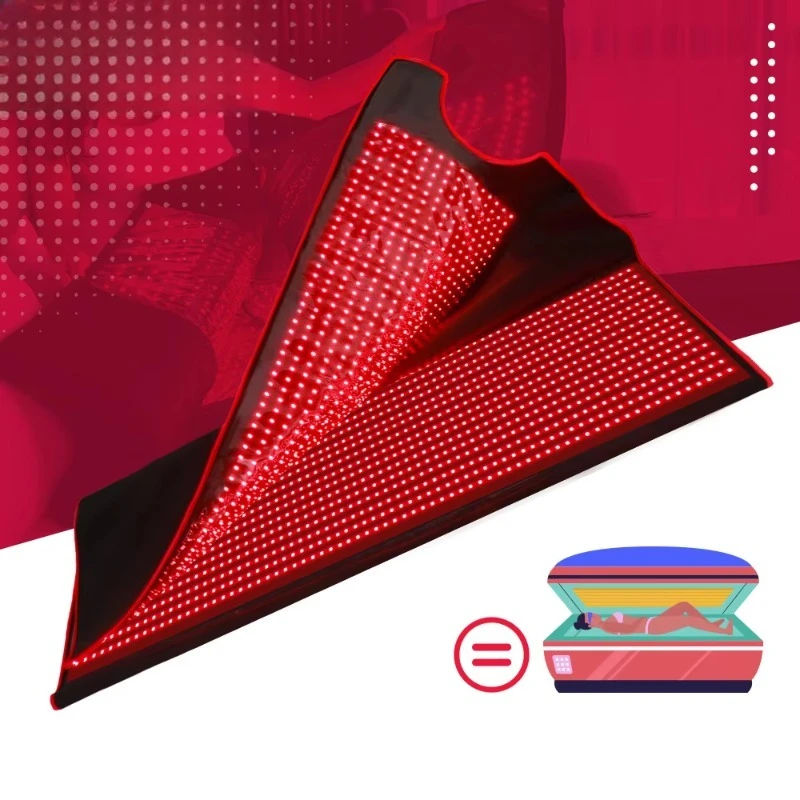 360 Full Body Coverage Nir Red Light Therapy Sleeping Bag Full Body Powerful Portable Red Led Light Therapy Bed Blanket
