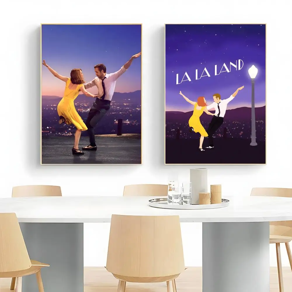 Romantic Musical Film L-La La Land Poster Wall Art Print Decorative Mural Home Decor Gift Unframed