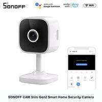 SONOFF CAM Slim Gen2 WiFi Smart Home Security Camera 1080P HD Motion Detection Two-way Audio Night Vision Support Alexa Google