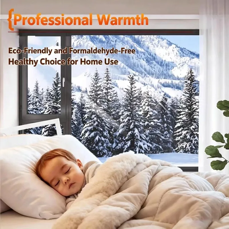 Household Windproof Window Thermal Film, High Clear PVC Warm Insulation Film, Winter Energy Saving Heat Keeping Window Cover