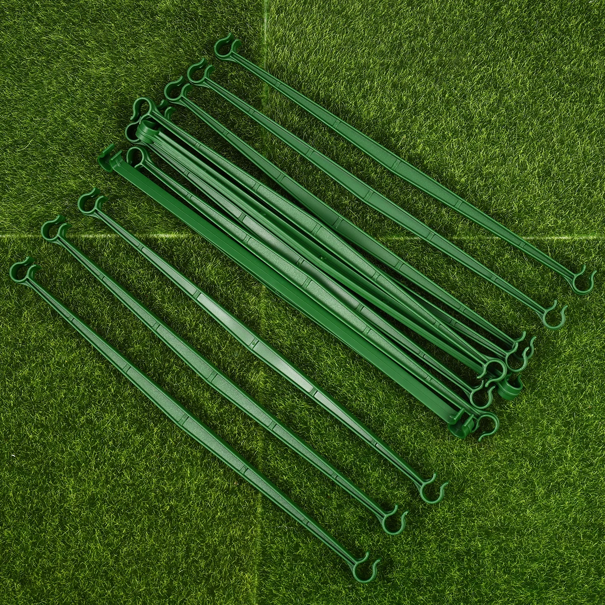 

12pcs Plastic Connection Parts Expandable Trellis Connectors Plant Stakes Garden Cage Reinforce Lightweight Reusable Sturdy