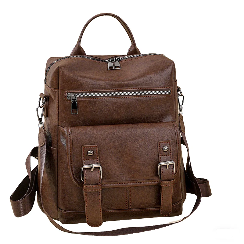 New Arrival Hot Sell Women Backpack Purse Leather Ladies PU Backpack  Fashion Design Rucksack Travel Daypacks Shoulder Bag