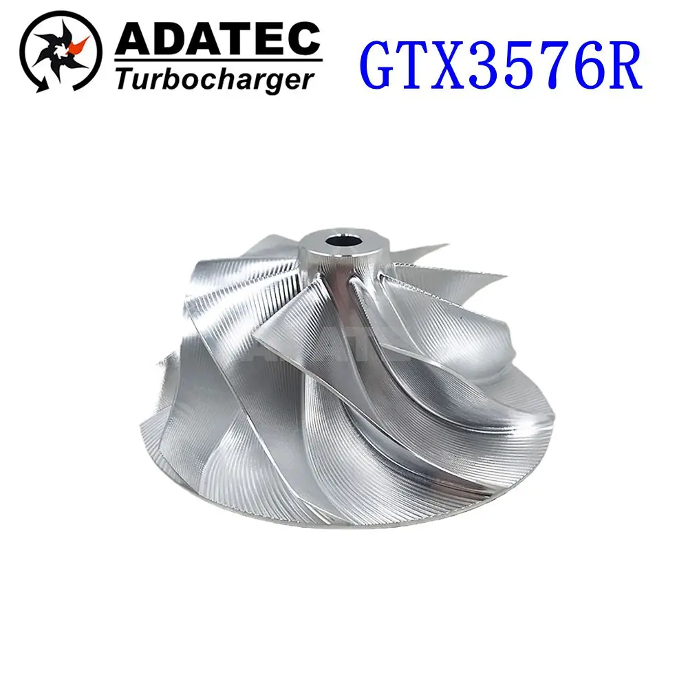 GTX3576R GTX-Series GEN 2 Turbo Compressor wheel Dual-row ceramic ball bearing Billet MFS Wheel 58Trim Inducer 58mm Exducer 76mm
