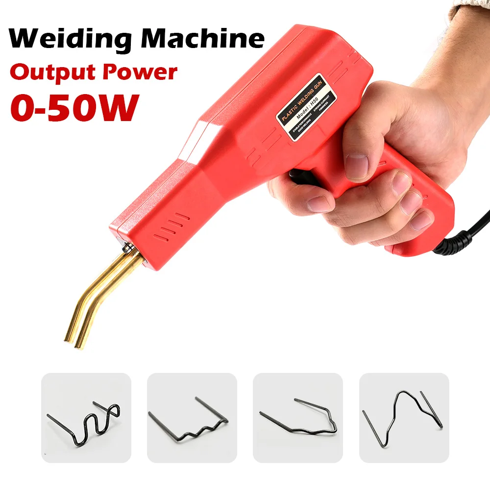 Plastic Welder Welding Machine Car Bumper Soldering Gun 4 Types Staples for Bumper/Kayak/Plastic Product Repairs