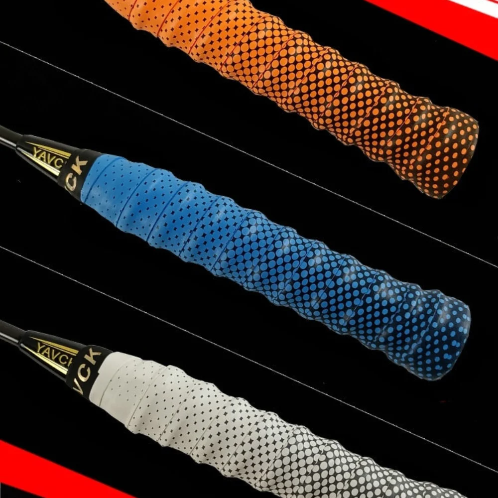 1 قطعة جودة المضادة للانزلاق مضرب تنس شريط لحام امتصاص الصدمات رشاقته الريشة قبضة Overgrip بولي الصيد الصيد رود العصابة التنس