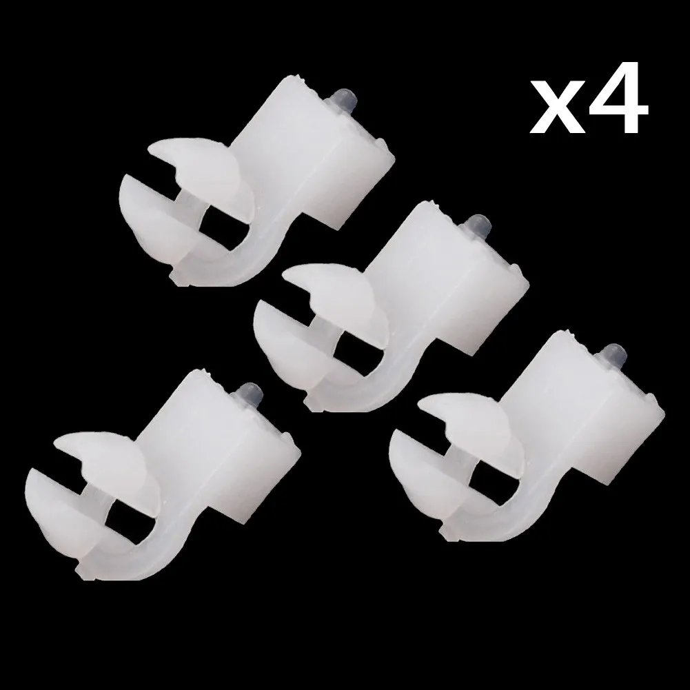 4pcs Car Door Hole Door Lock Fastener Rod Clip For Hole 5-7 Mm Door Lock Rod Clips Trim Panel Plastic Fastener