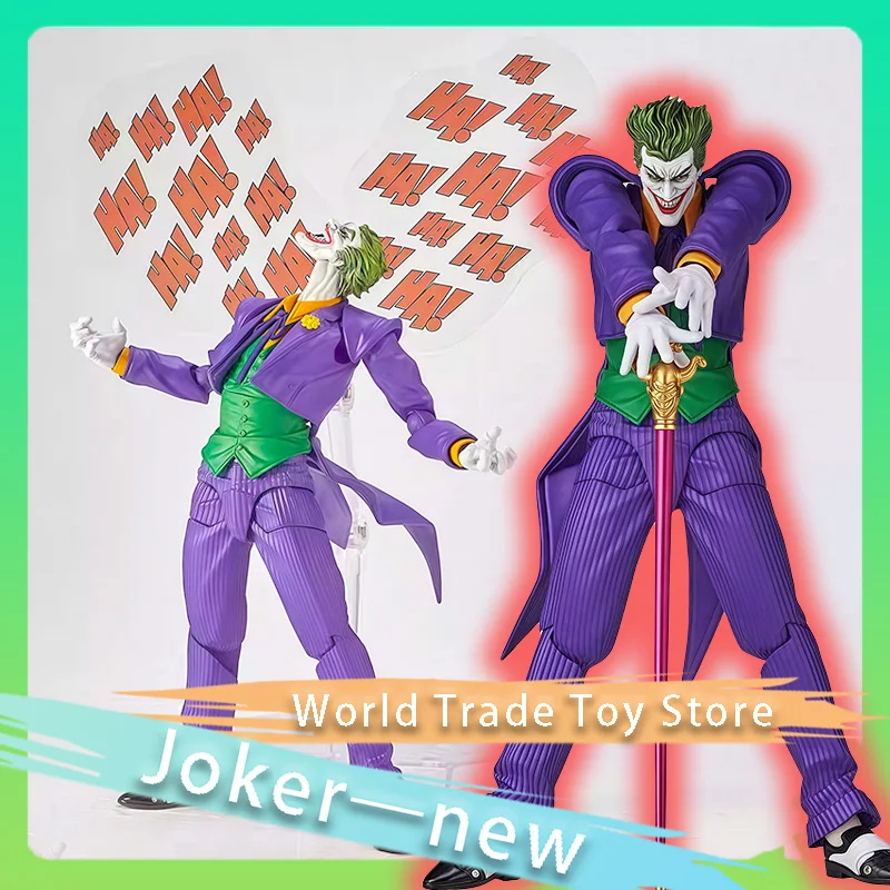 

В наличии 1: 1, экшн-фигурка лиги справедливости комиксов, фигурки Джокера, модель игрушки, удивительная подвижная коллекция Yamaguchi для подарков