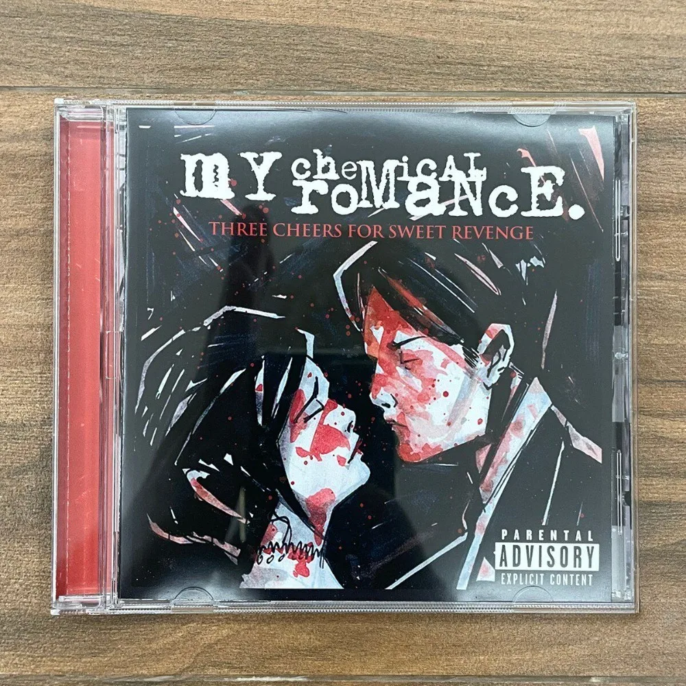 

My Chemical Romance Three Cheers for Sweet Revenge Classic Album | Emo Pop Punk Alternative Rock Music CD for Audio Playback