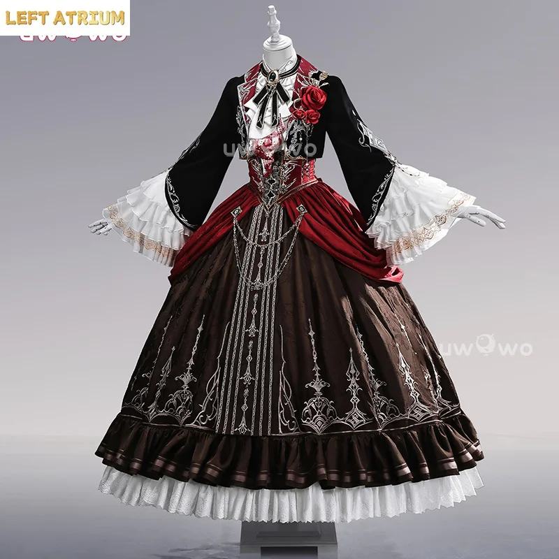 serie-uwowo-collab-game-love-and-deepspace-mc's-bloodmoon-soulpact-couple-sylus-silverwing-fiend-costume-de-cosplay-halloween