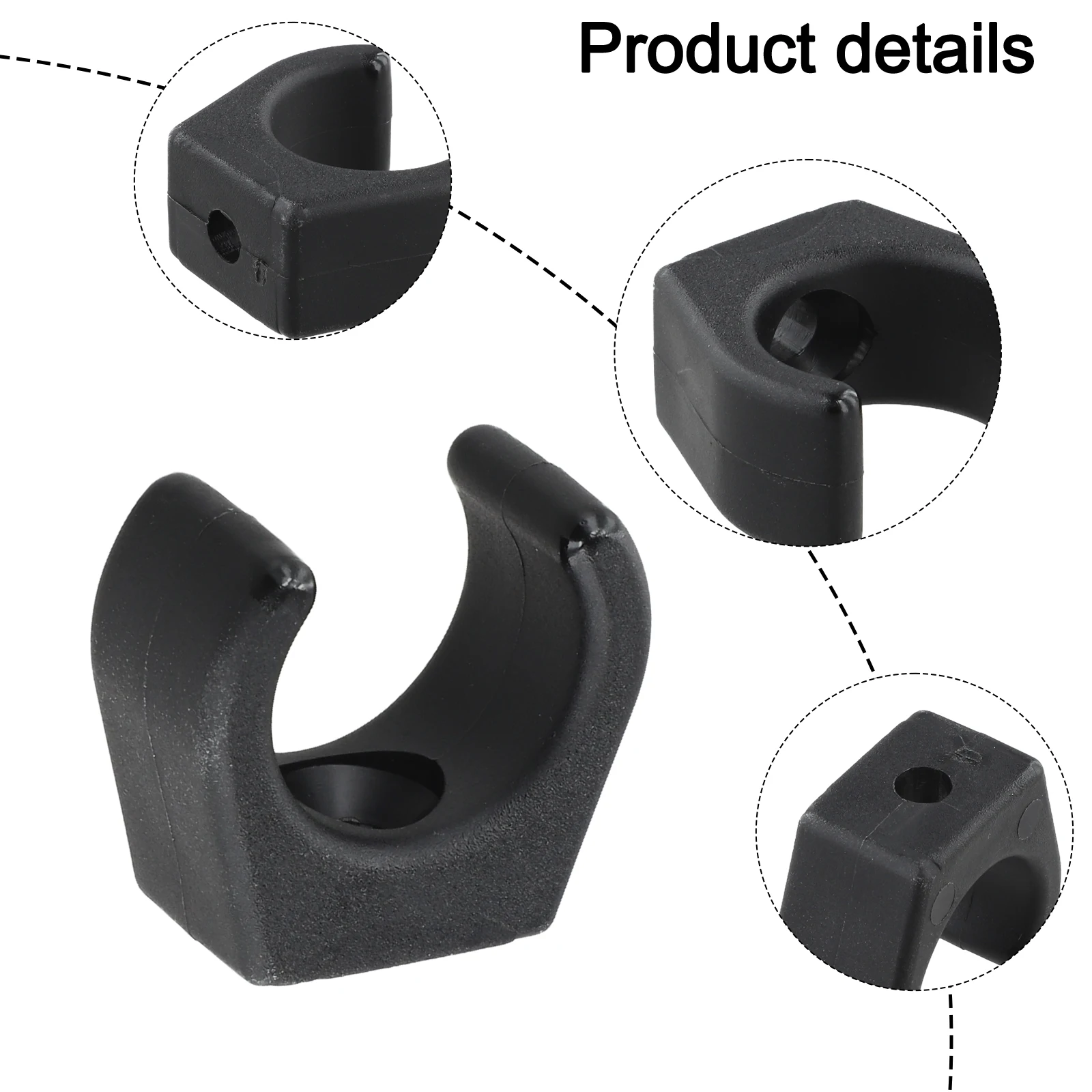 Storage Clip Boat Stowage Clip Strong And Wear-Resistant Space Saving Space Saving Clip For Boats Inner Diameter 25mm
