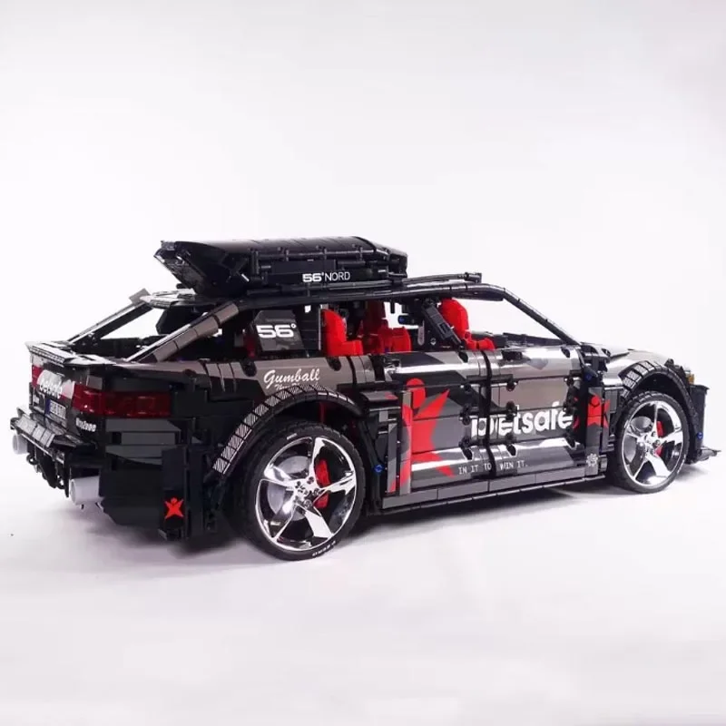 เทคโนโลยีใหม่ MOC- 150275   Avant RS6 Super Sports Car Model Building Kit ผู้สร้างบล็อกอิฐของเล่นสําหรับเด็กของขวัญวันเกิดเด็กชาย