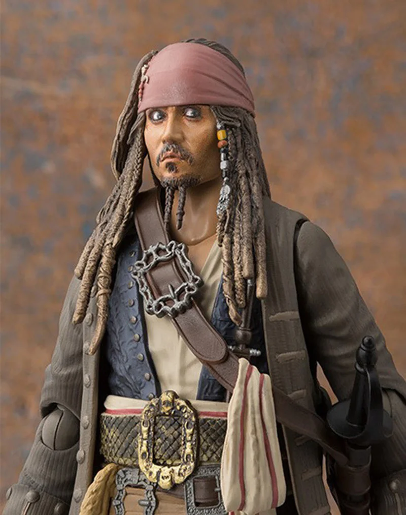16 cm große Filmfiguren aus dem Film „Fluch der Karibik“, Jack Sparrow Actionfigur, bewegliches Modell, Anime-Sammlung, Spielzeug, Weihnachtsgeschenke – Detail 12
