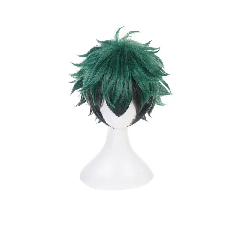 شعر مستعار أنيمي لـ Green Cosplay Wigk؛ 3,c'5.b;8'