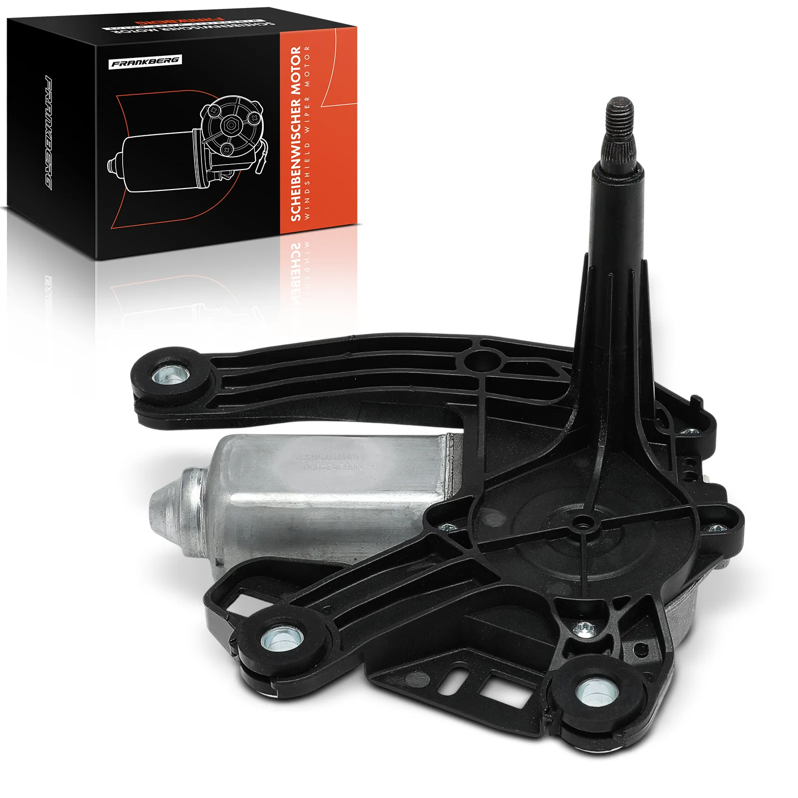 Frankberg 1x ruitenwissermotor Achter Schijfwissermotor voor Citroën Berlingo EC ER Peugeot 9840123680 6405LR 579758