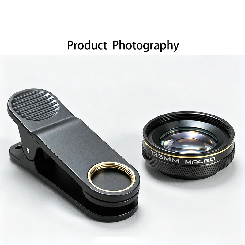 Handy-Kameraobjektivfilter, 135-mm-Makroobjektiv für Mobiltelefone, 30–150 mm Arbeitsabstand, Objektive für iPhone und Android. – Detail 25