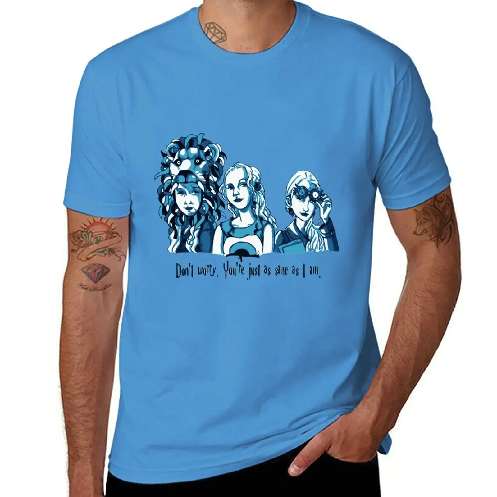

Loony Lovegood T-Shirt tees plus sizes new edition men graphic t shirts