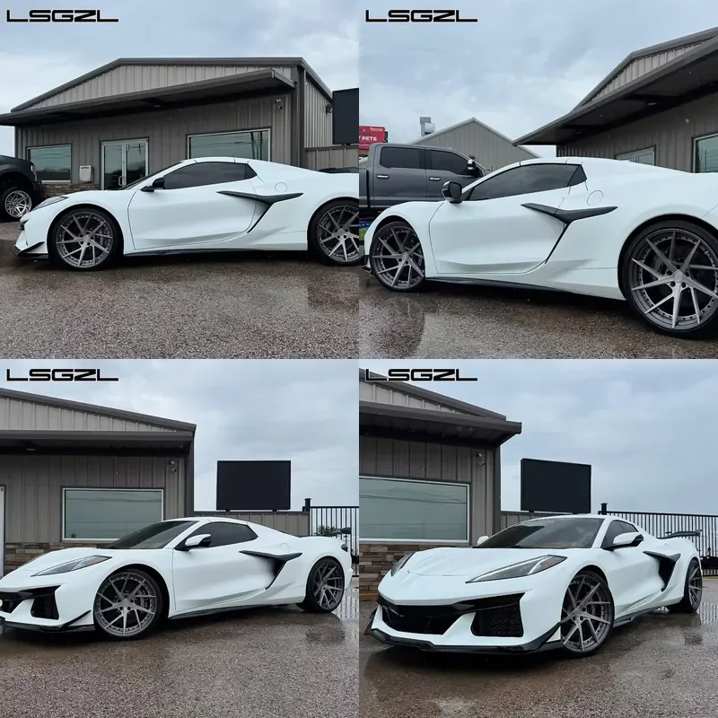 i LSGZL Aluminum Alloy Matt Metal Forged Car Wheels for G05 Concave Alloy Rim 16-26 Inch Car Wheels