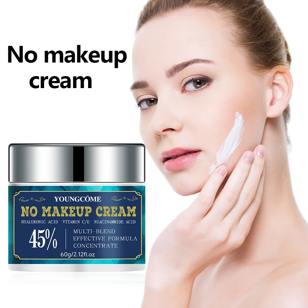 NO MAKEUP CREAM,Moisturises Soothes The Skin Anti Aging Whitening Oil-control Facial Cream,Moisturizing Wrinkle Remover Collagen