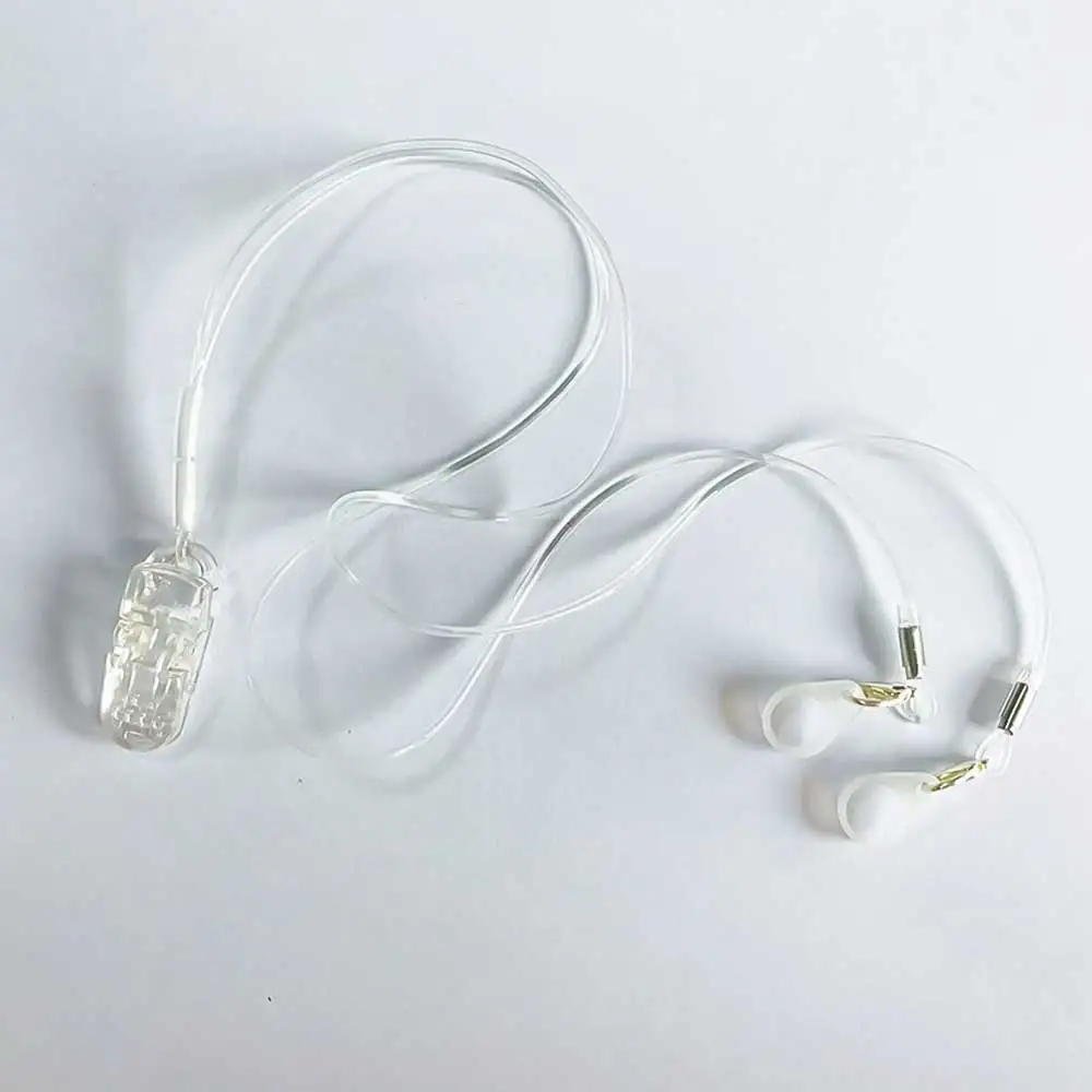 

Держатель для слуховых аппаратов, прозрачный 2-кольцевой ремешок с защитой от потери, безопасный за ухом, аксессуар для слуховых аппаратов для бинаурального провода