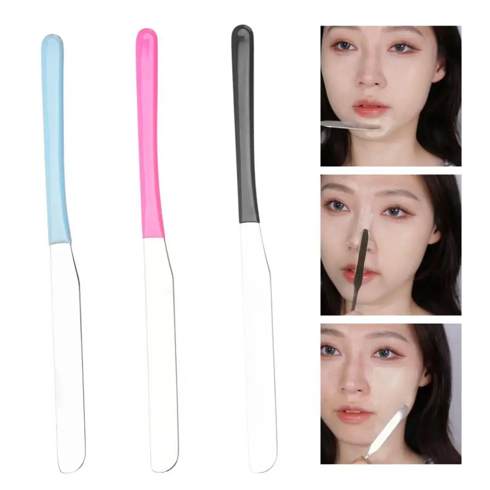 Stirring Rod Portable Reusable Anti-rust Applicator Stainless Steel Stirring Makeup Mixing Spatula Tool Makeup Tool