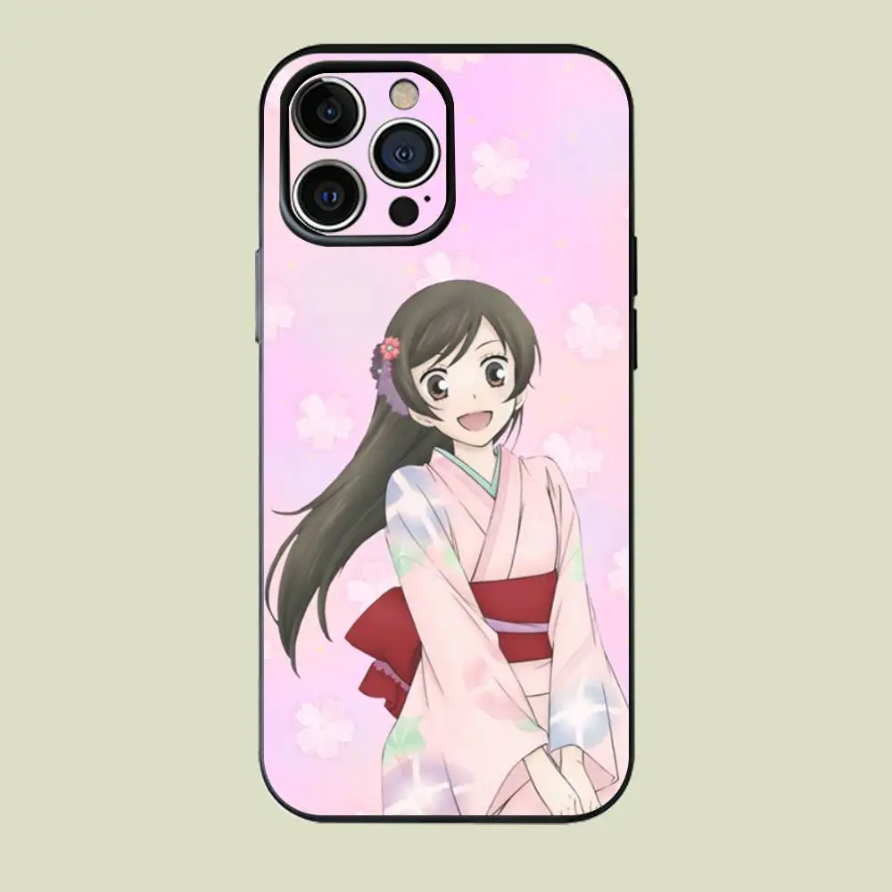 

Anime K-Kamisama Black Matte Phone Case For iPhone 17 16 15 14 13 12 Pro Max Silicone Soft Back Cover