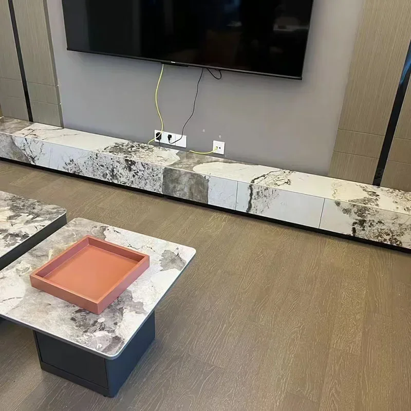 Salon Display Living Room Cabinets Stands Universal White Table Nightstands Cabinets Monitor Tv Meubel Classic Room Furniture image 4
