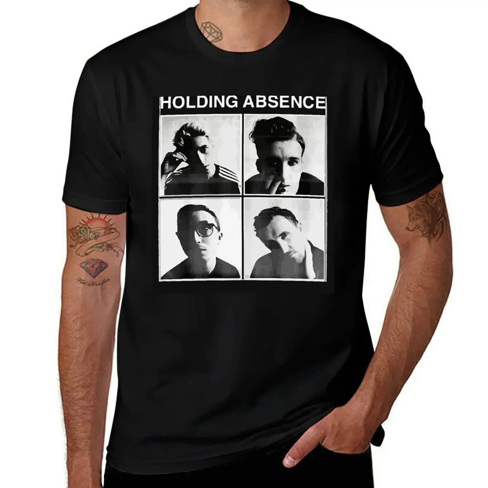 Holding Absence T-Shirt animal prinfor boys blacks aesthetic clothes customs design your own men clothings