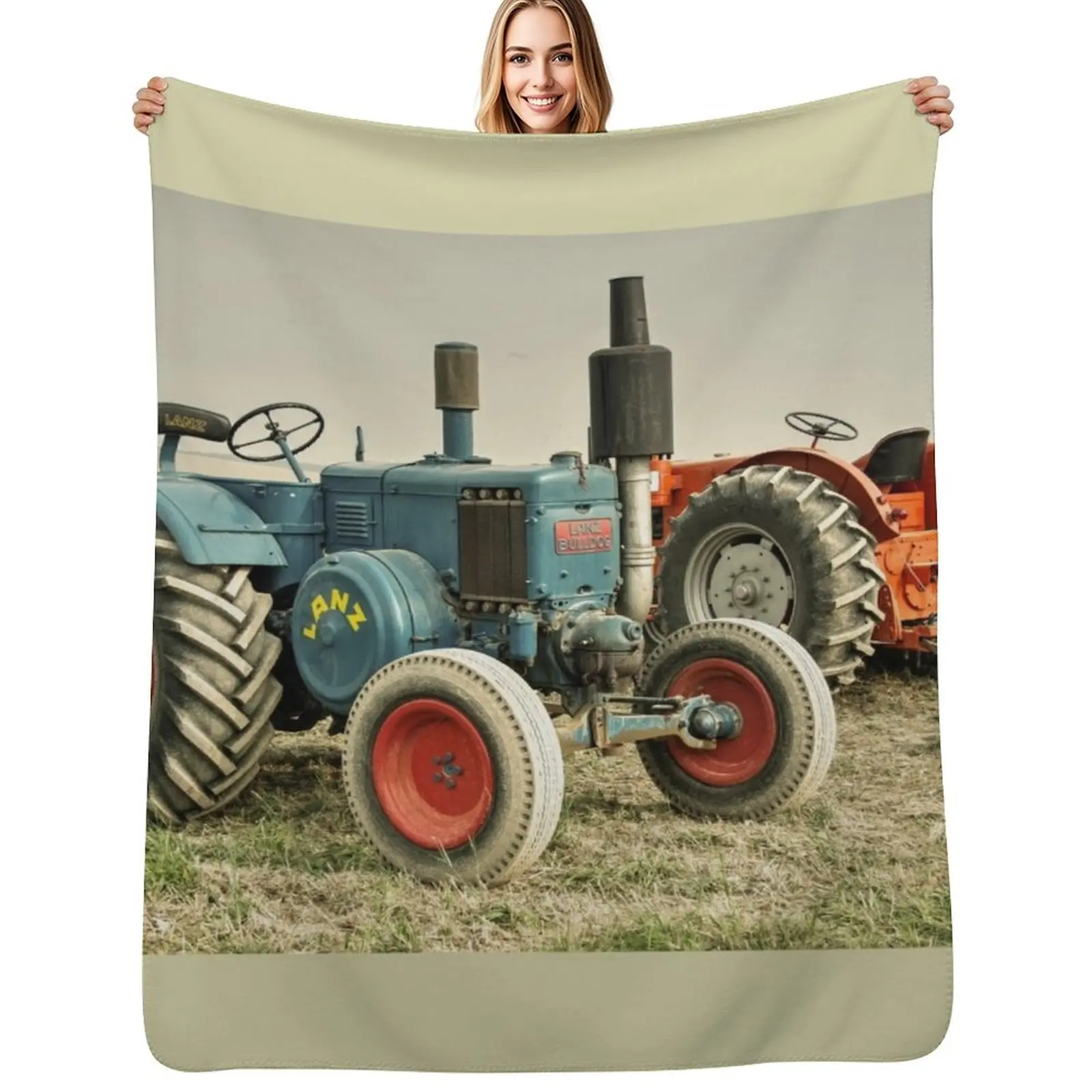 

Blue Lanz Throw Blanket All Weather Soft Throw Blanket for Sofa