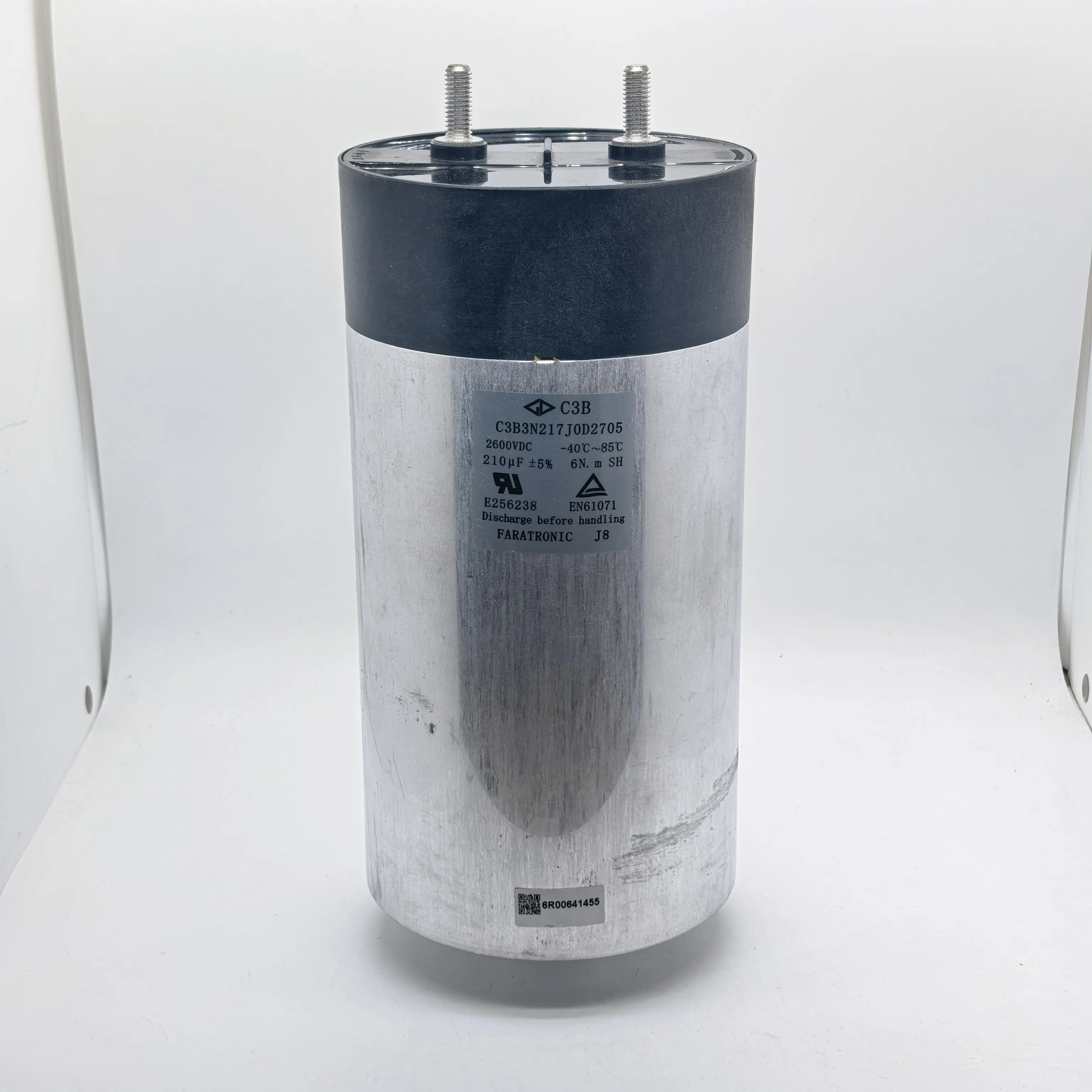 

C3B3N217J0D2705 210UF 2600V Высокоточный тонкопленочный конденсатор для фильтрации и накопления энергии