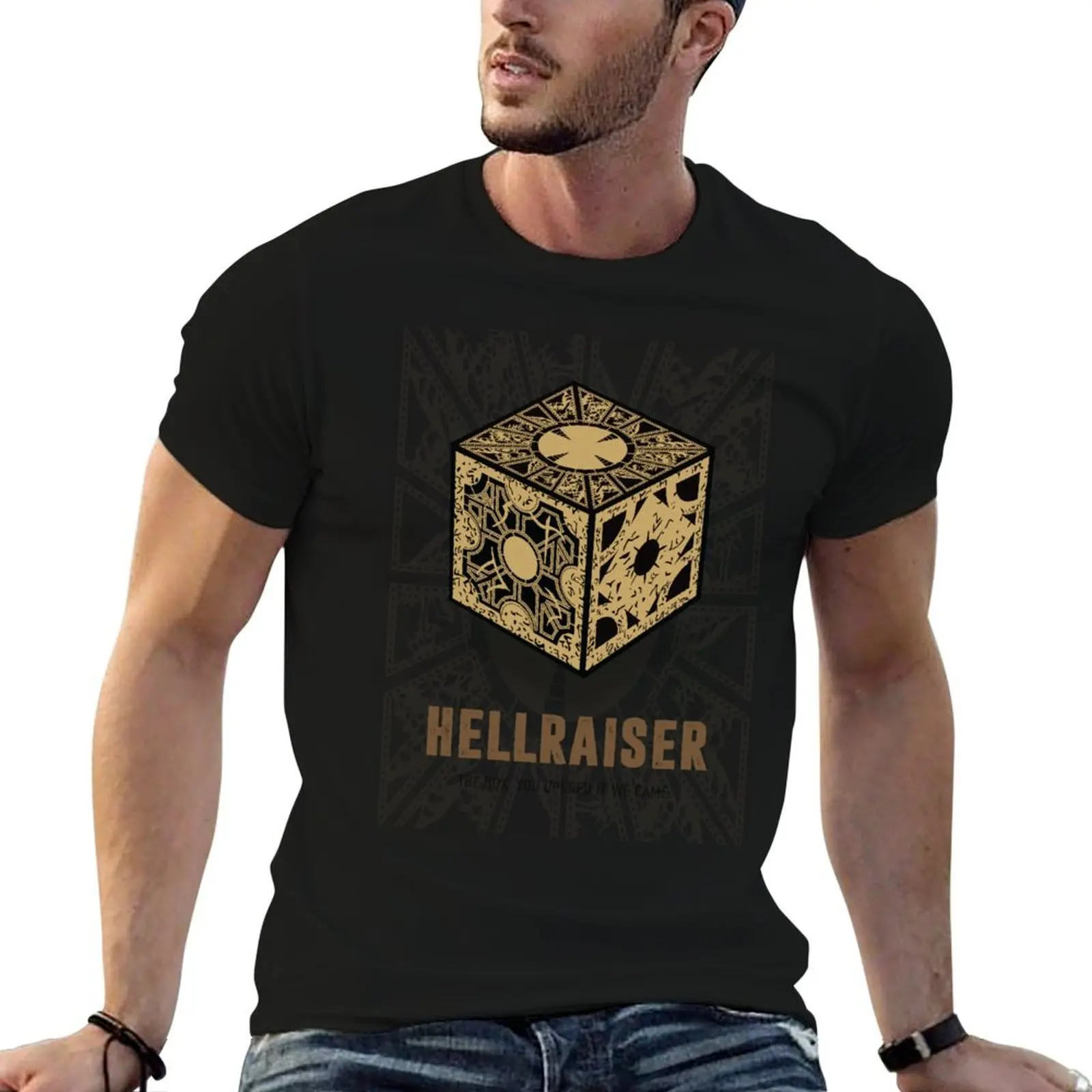 

Hellraiser - Alternative Movie Poster T-Shirt t shirt man plain cotton t shirts high quality t shirt personalised T-shirt