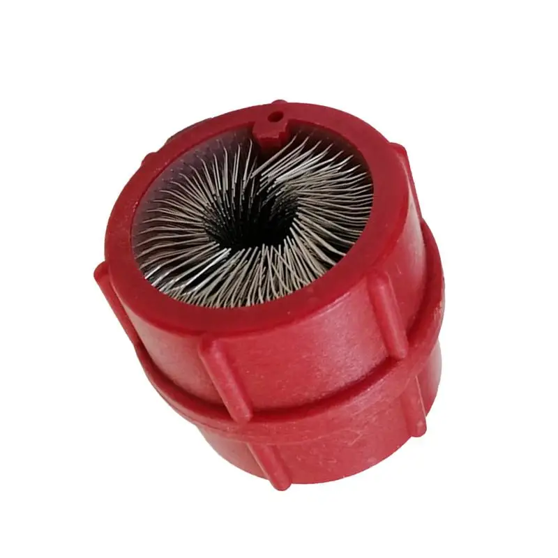 

Щетка для чистки металлических труб Щетка для чистки медных труб Щетка для клемм автомобильного аккумулятора Инструмент для очистки медных труб для удаления заусенцев