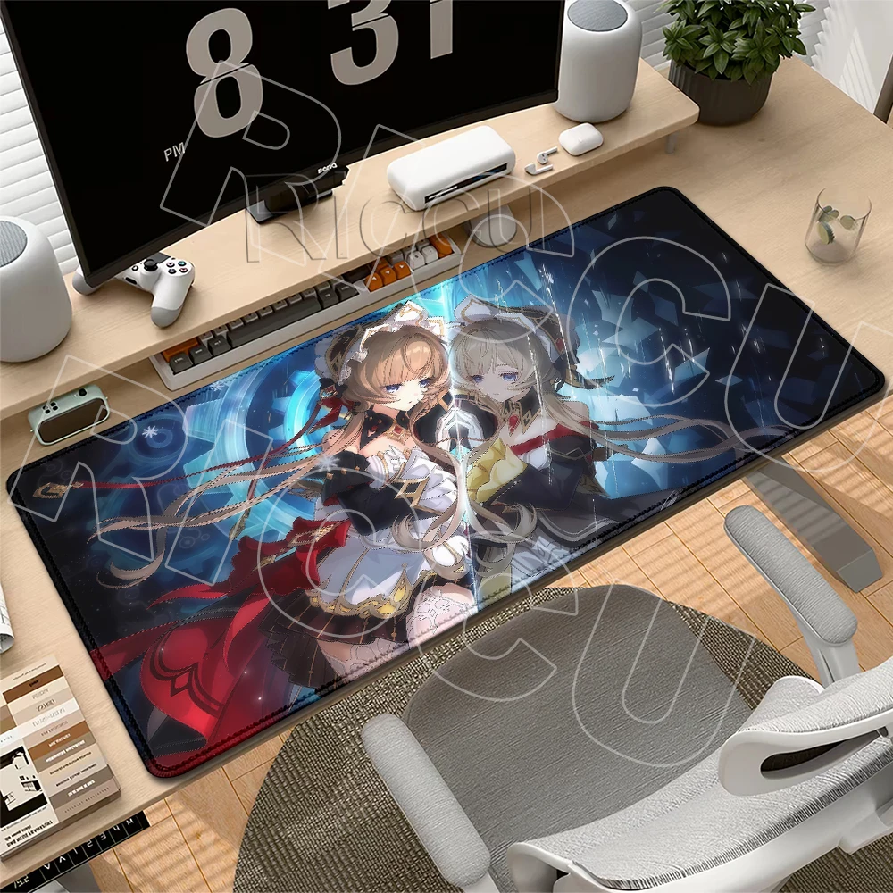 HD Kawaii Sandrone Anime Game Genshin Impact Mauspad Business Office PC Pad Gaming Mousepad Erweitertes waschbares rutschfestes Mauspad – Detail 1