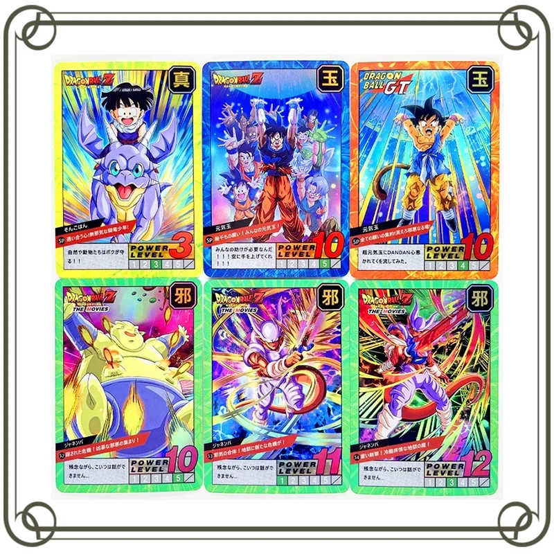 

Anime DRAGON BALL Z GT Burst No.2 Super Saiyan Heroes Battle Card Ultra Instinct Goku Vegeta Game Collection Cards 54pcs/set