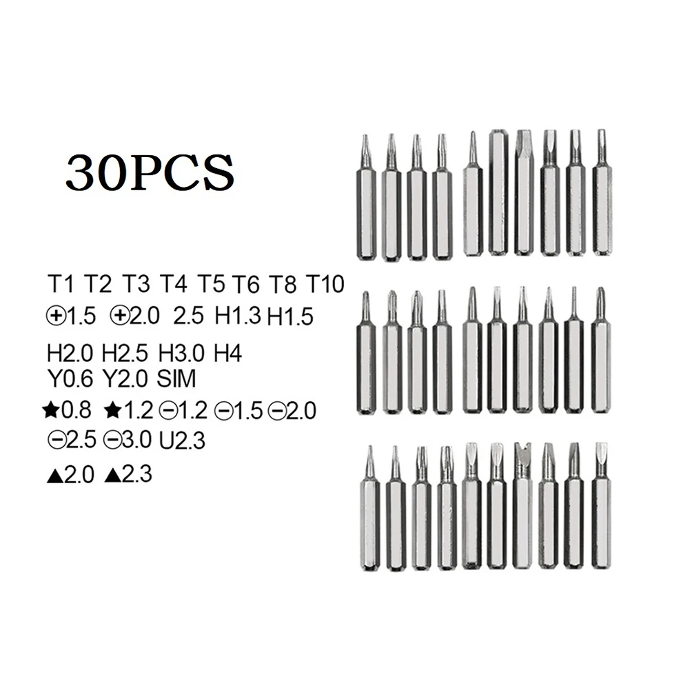 Screwdriver Screw Driver Set Repair Screwdriver Bits Magnetic Mini Non-slip 32 In 1 32pcs Dismountable Hand Tool