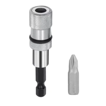 1/4 Inch Hex Shank Magnetic Screwdriver Bit Holder with Drill Bits Bar Extension - Depth Marking Feature for Precision Driving