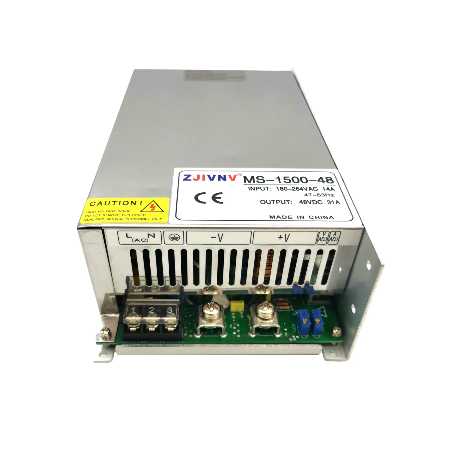 1500w Adjustable voltage current Switching Power Supply 0-24v 36v 48v 60v 72v 90v  For Led Display Inductry 110/ 220vac CC CV