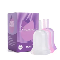 2pcs Feminine Hygiene Menstrual Cup Liquid Silicone Menstrual Cup Menstrual Women Lady Period Cup Copa Menstrual Collector