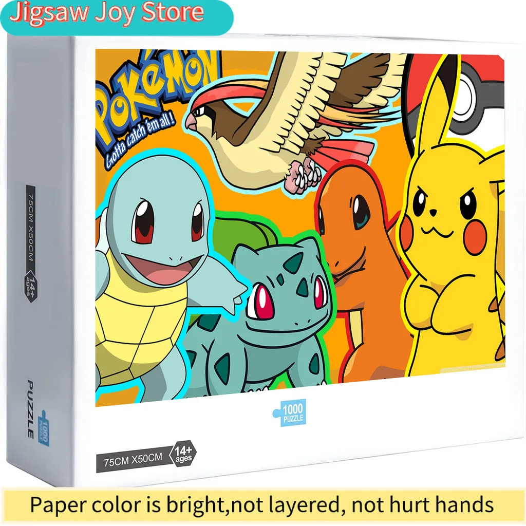 

Epic Pokémon New Jigsaw Puzzle Fun Game Home Decor Gift