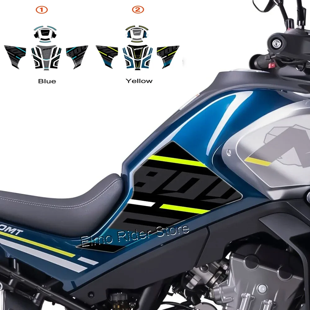 Per CF Moto 800MT Touring 2022 2023 2024 Accessori Moto Kit di protezione adesivo in resina epossidica 3D