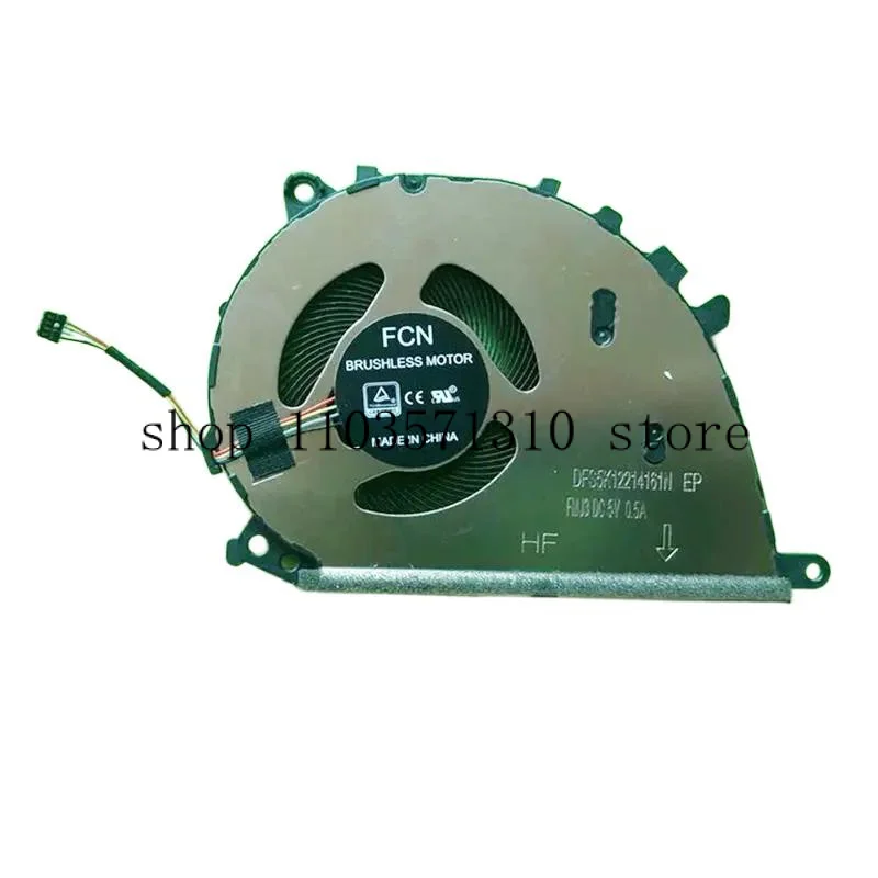 

Computer Laptop Cooling Fan For FCN DFS5K12214161N EP FMJ3 5V 0.5A HQ23300063000 4PIN Cooler Fan