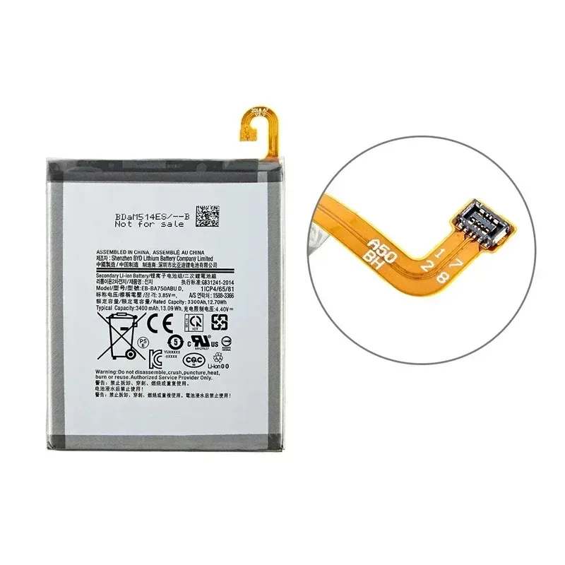 EB-BA750ABU,Brand New Replacement Phone Battery+Tool,For SAMSUNG Galaxy A7 2018 version SM-A730x A10 A750 SM-A750F,3300mAh