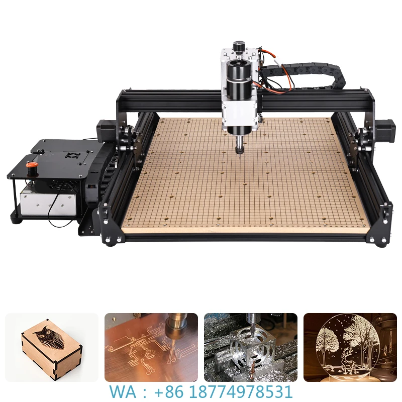 

MDF Engraving Milling Machine CNC Milling EngraversCNC4540 3 Axis 500W Spindle Router Desktop Metal Acrylic PCB