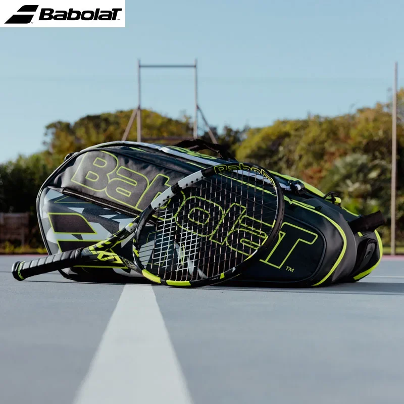 BABOLAT-Saco de tênis Pure Aero Series para adultos, mochila original para homens e mulheres, bolsa de tênis, Alcalas, 3R, 12R, novo