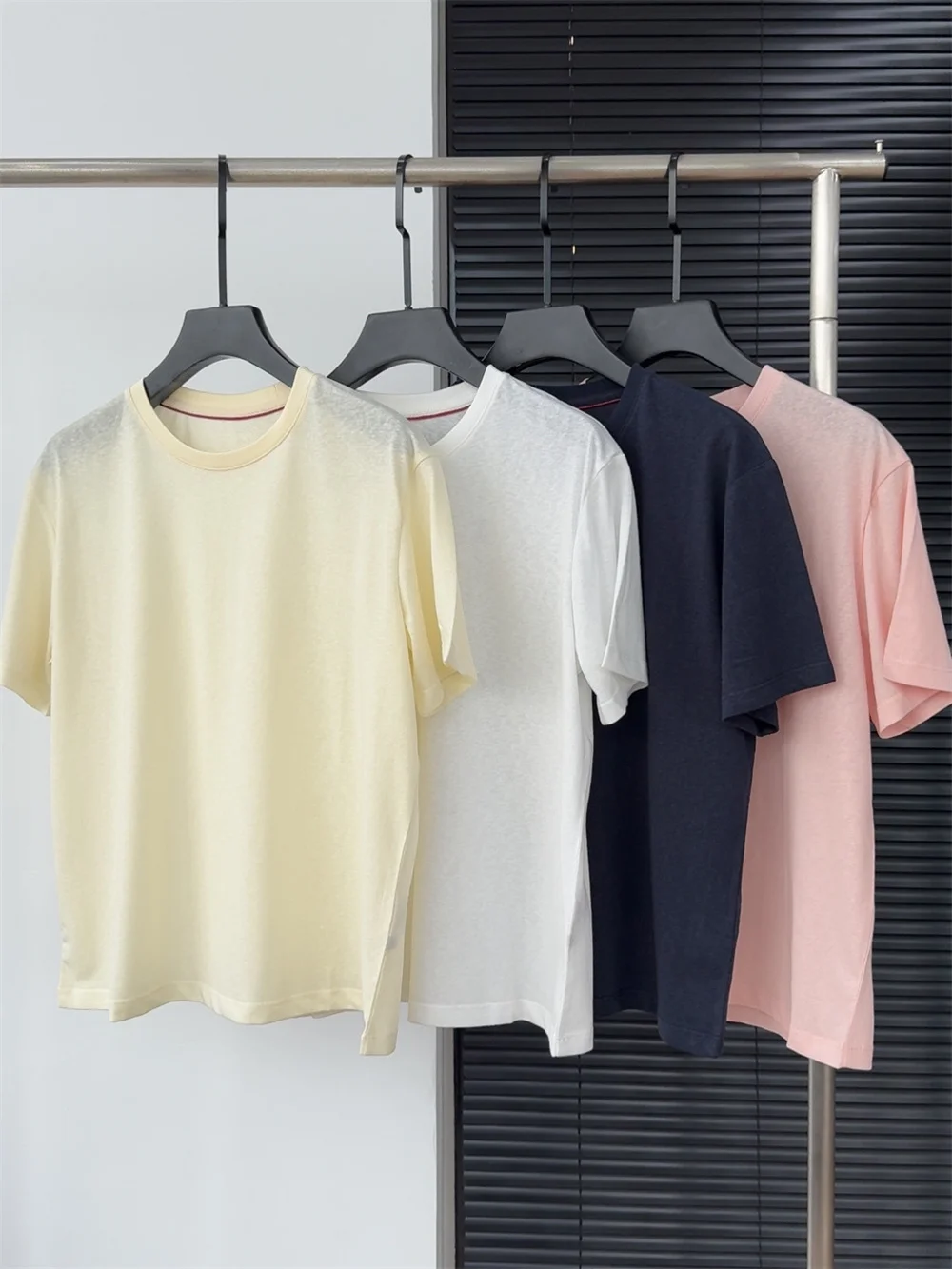 

26 New Summer Women's Clothes Cotton T-Shirts Round Neck Short-Sleeved Tops