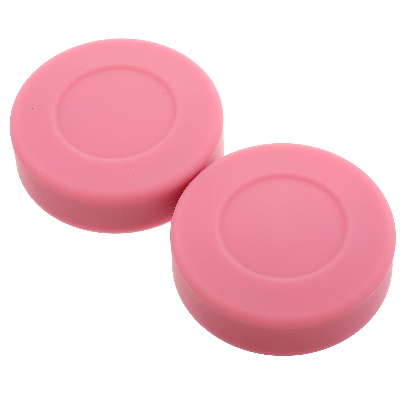 2Pcs Ice Hockey Pucks Competition and Skill Development Lightweight Portable Puck Set for Floor Table