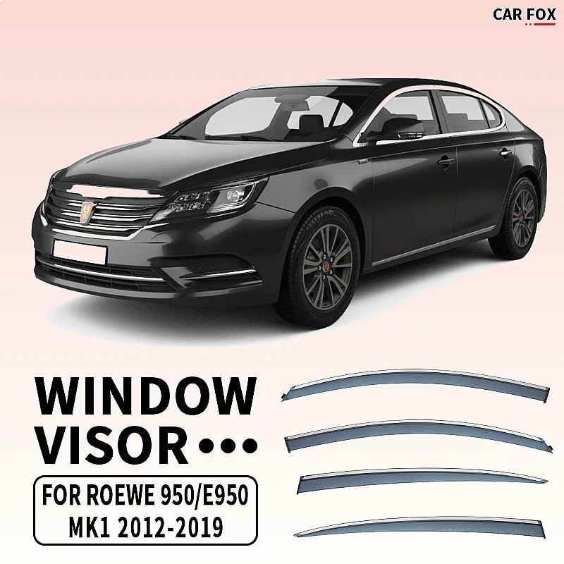 

For ROEWE 950 E950 2012-2019 Car Window Visor Rain Sun Shade Awning Side Deflector Auto Accessories